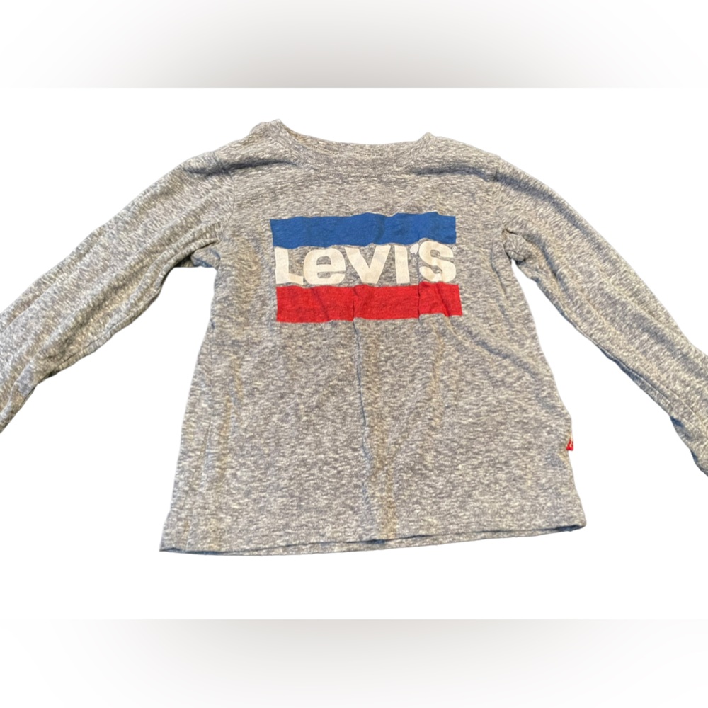 Levi’s Toddler Boy Long Sleeve shirt size 5T - Picture 2 of 12